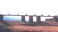View of Headwork from down stream side